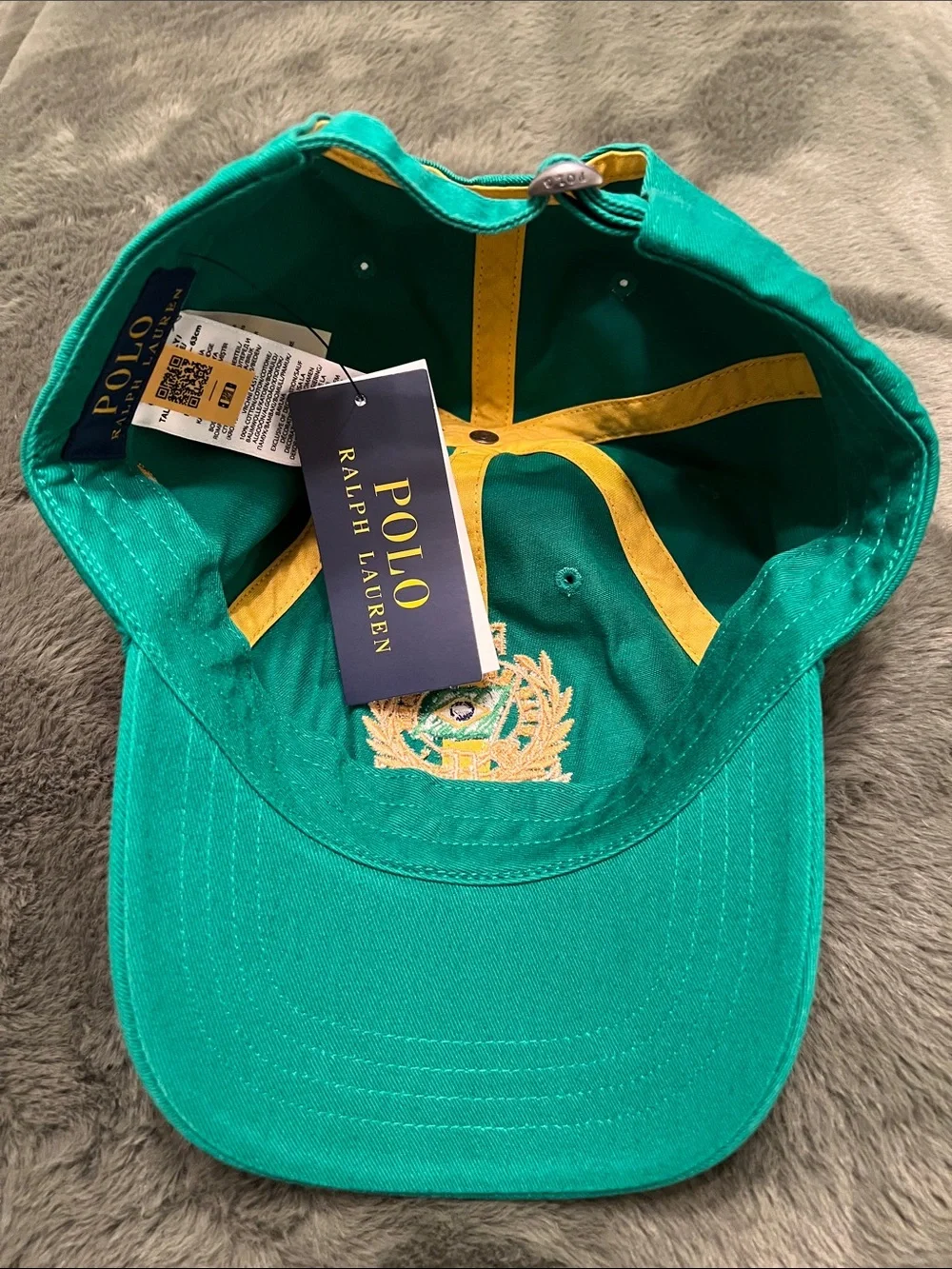 New Mens POLO RALPH LAUREN Brazil 🇧🇷 adjustable hat.